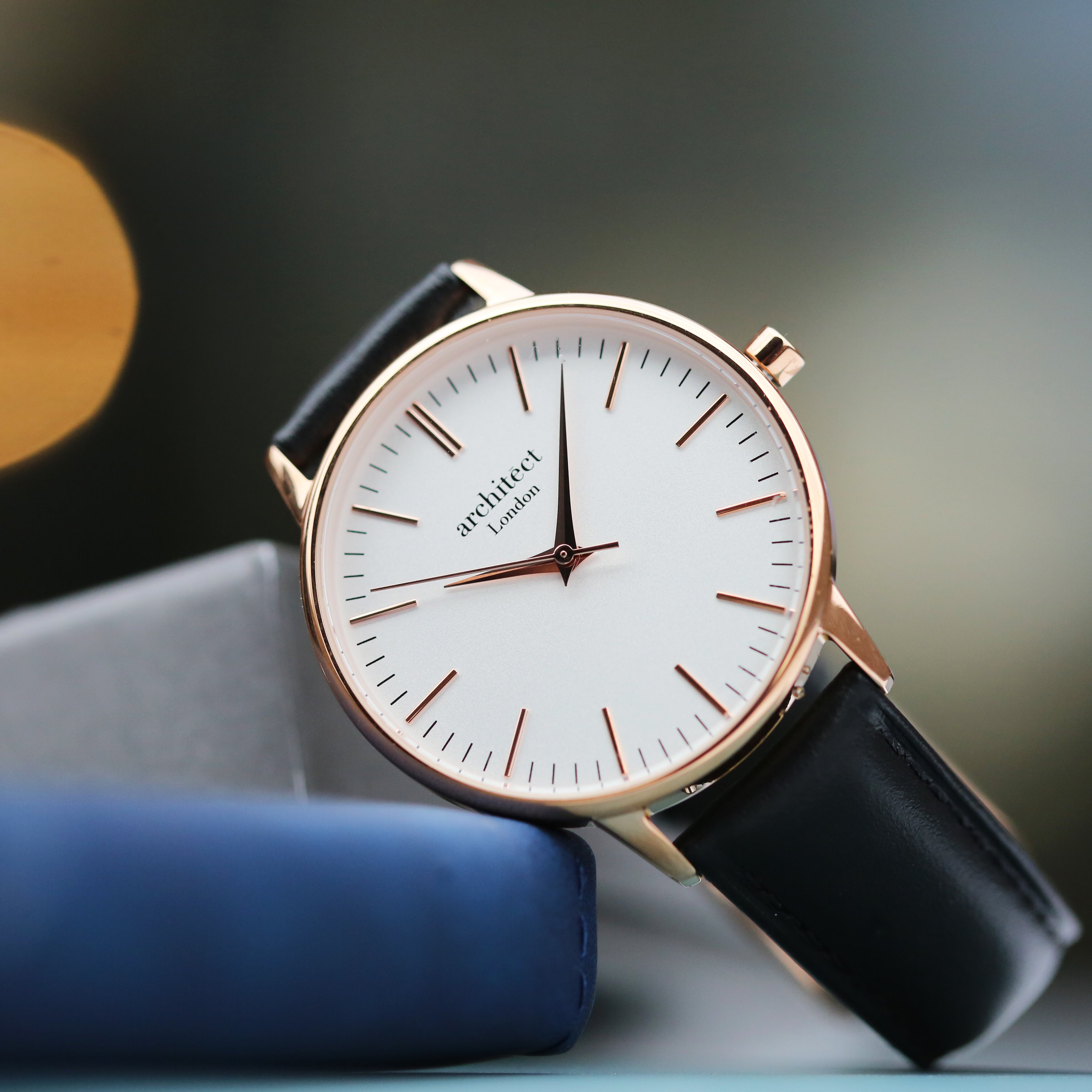 Mothers day gift - personalised watch rose gold