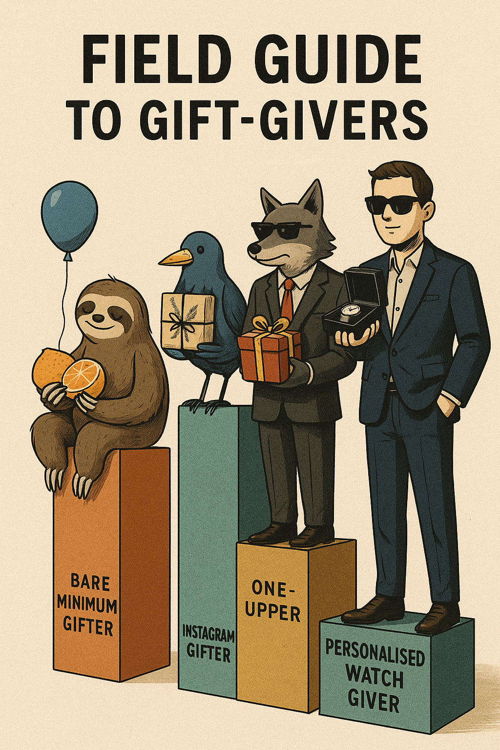 The Official Field Guide to Gift-Givers (And Why Personalised Watches Always Win)