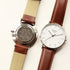 Contactless Payment Watch - Men's Architect Zephyr + Walnut Strap + Modern Font Engraving