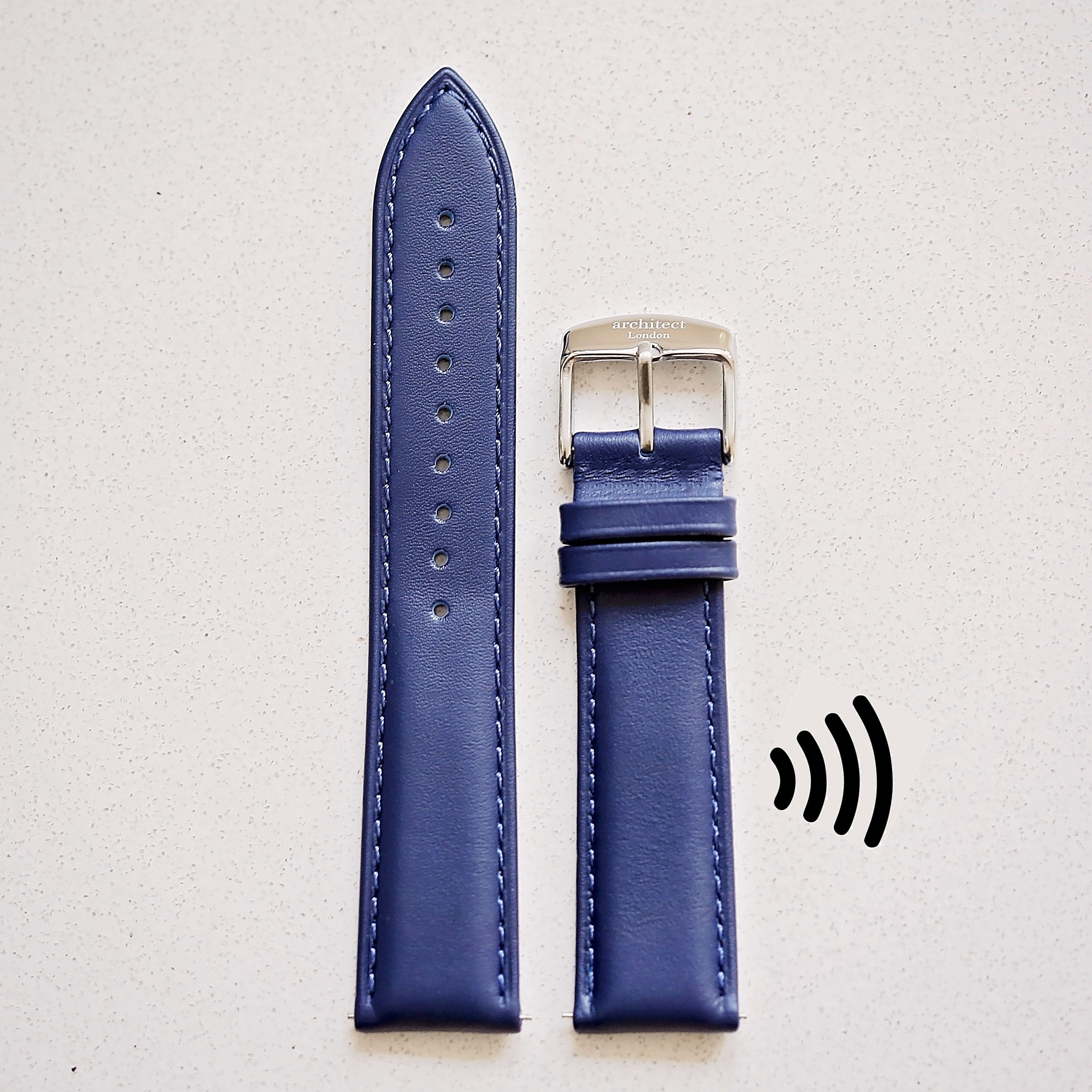 Contactless Payment Snap-Strap - Admiral Blue