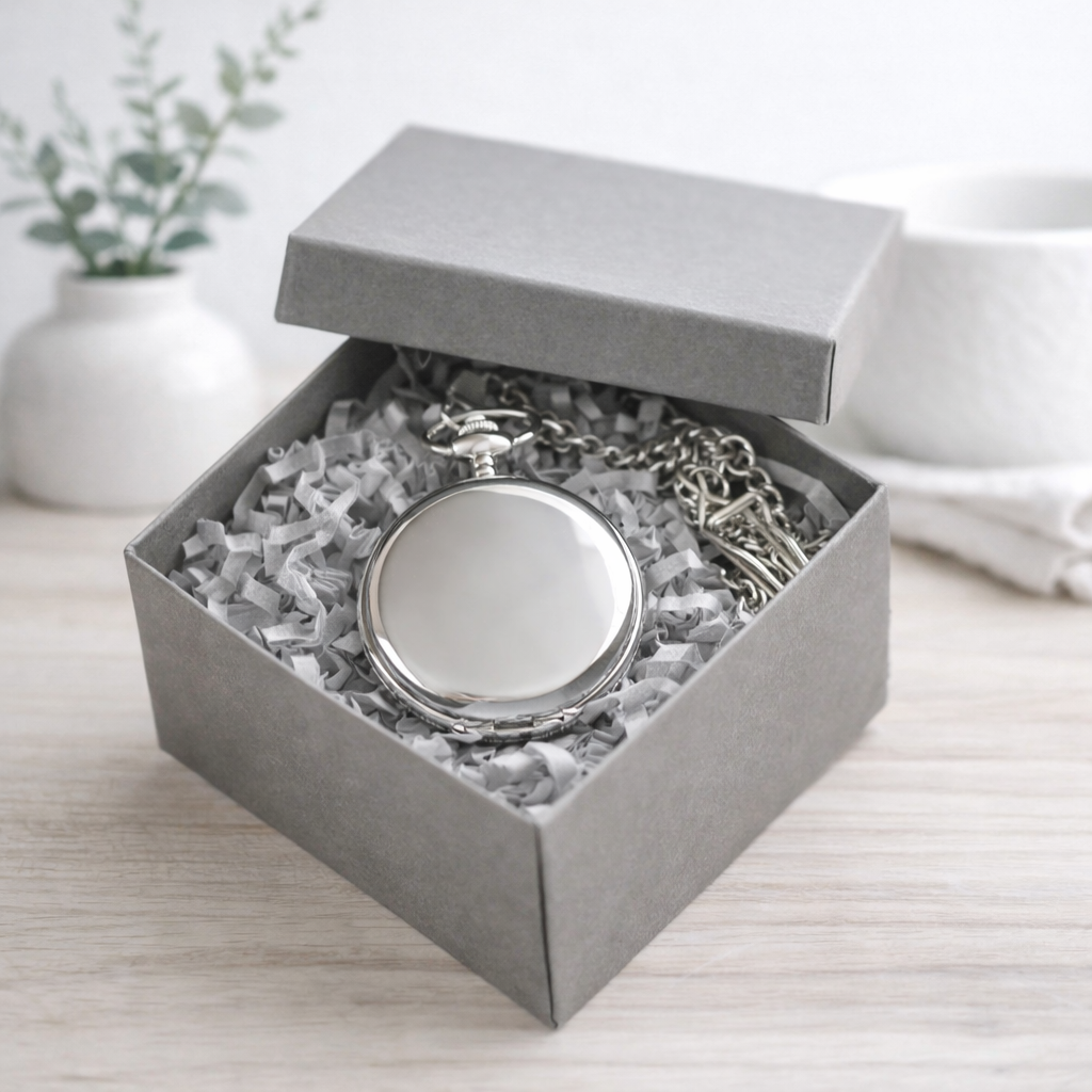 Dual Opening Pocket Watch