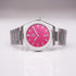Wave by Architect Watch in Blush Ripple - Modern Font Engraving