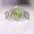 Wave by Architect Watch in Lime Surge - Modern Font Engraving