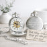 Handwriting Engraved Dual Opening Pocket Watch