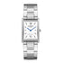 Architect Westminster men’s silver watch with stainless steel bracelet and white dial