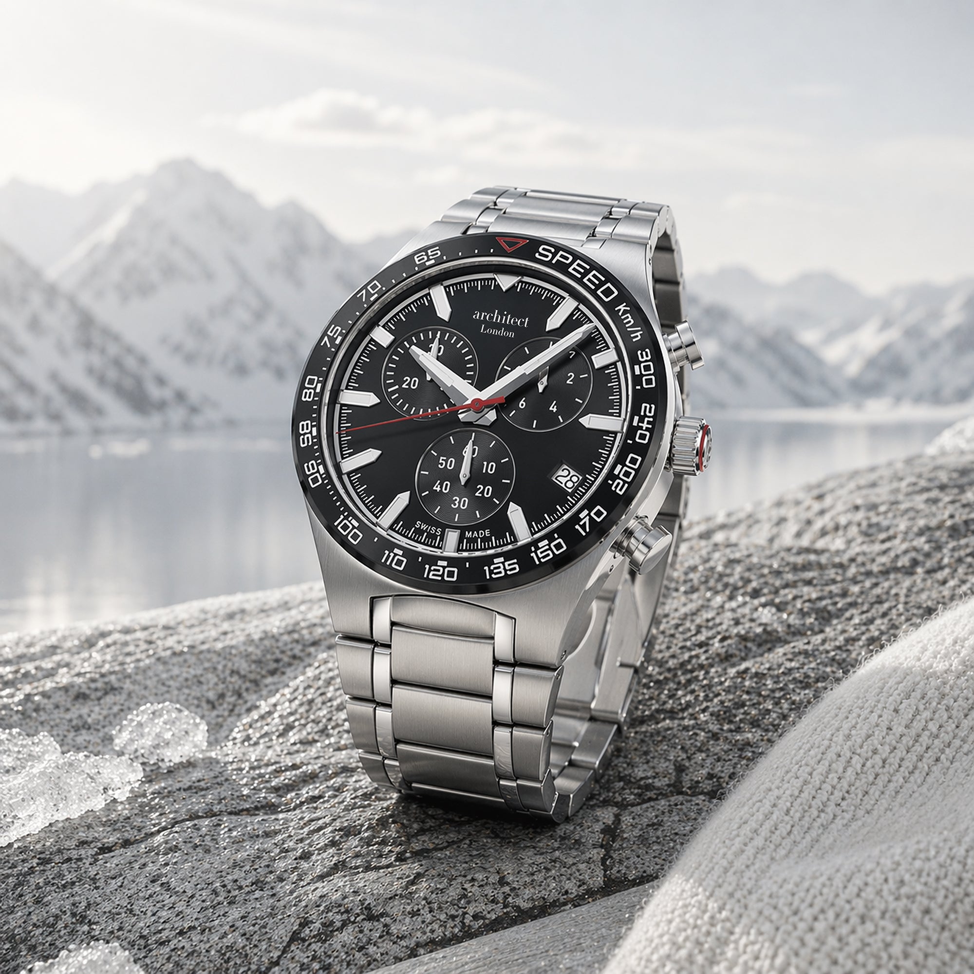 Architect London Ayrton – Engraved Swiss Watch with Own Handwriting